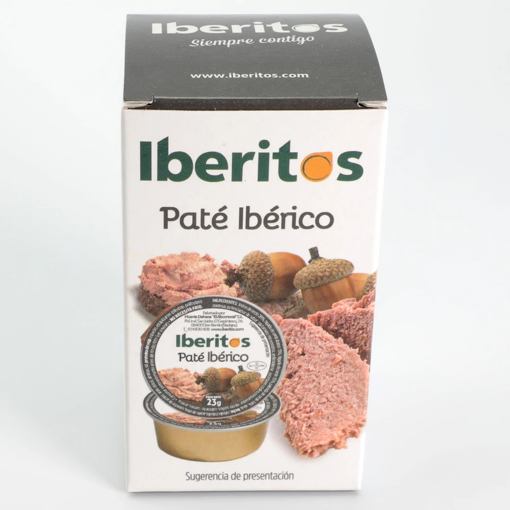 PACK 5x25g IBERITOS PATE IBERICO afbeelding