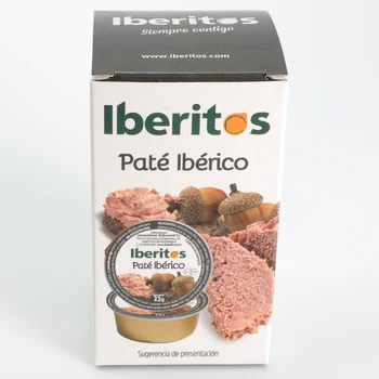 

PACK 5x25g IBERITOS PATE IBERICO