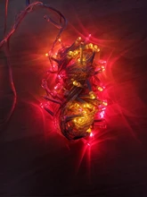 String-Lighting Fairy-Decoration-Lights Flasher Leds Twinkle Christmas-Tree Wedding Party