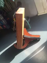 Portátil de madera Kalimba soporte Thumb Piano pantalla Rack para Piano de pulgar Kalimba accesorios instrumento Musical