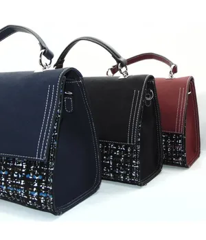 

Bag suede/cloth-hand carry-women