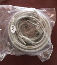 Cable RJ45 camaras de vigilancia con wifi , alimentación de CC, red de Internet Cat5, Cable LAN, conexión IP de POE cámara de vigilancia Ethernet