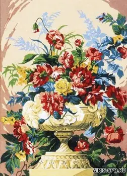 

Se929-381 canvas with a pattern SEG de Paris 'harmonia' 45*60 cm