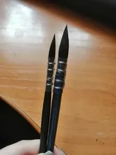 1 pincel de acuarela de artista estilo francés pinceles de pintura puntiagudos para pintura a mano pincel de pintura de Color agua suministros de arte