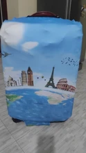 JULYS SONG-funda elástica para maleta de viaje, protector para equipaje de 18 a 32 pulgadas