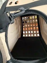 Mochila portamascotas de Color puro para perros y gatos, bolsa de viaje portátil y plegable, para llevar cachorros