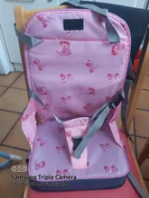 Bolsa lavable para silla de bebé, arnés de cinturón de seguridad de tela Oxford, impermeable, asiento portátil plegable para viaje, comedor