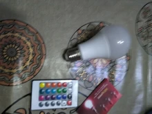 Spotlight Changing-Lamp Dimmable-Light Led-Bulb Smart-Control 16color 220v E27 Led 110v
