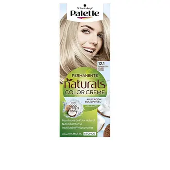 

Natural palette dye 12.1 extra light blonde ash