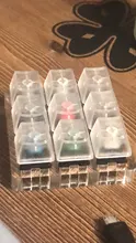 Acrylic Keyboard Tester Plastic Keycap Sampler for Cherry MX Switches