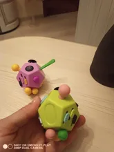 EDC mano para el autismo, TDAH alivio de la ansiedad en niños de 12 lados Anti-estrés Fidget Juguetes | Juguetes Fidget | Fidget Juguetes