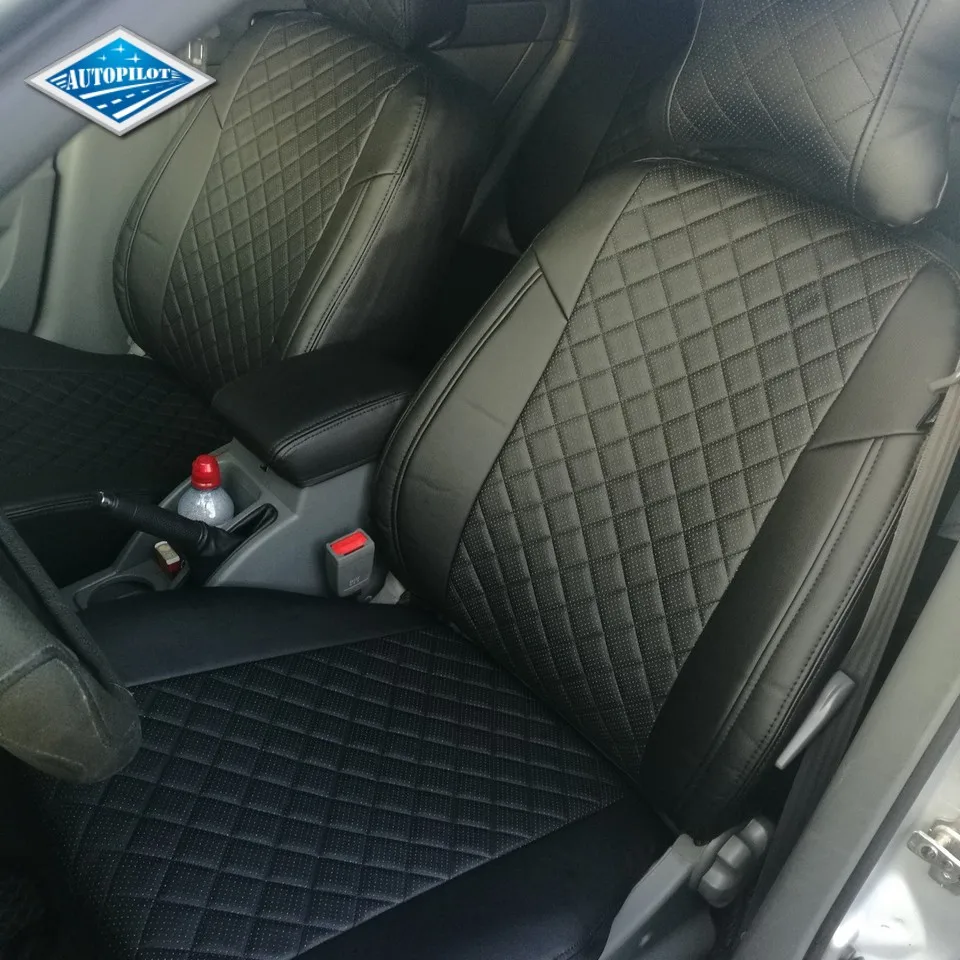 Для Chevrolet Lacetti 2004 2013 Комплект модельных авточехлов из экокожи Аригон РОМБ
