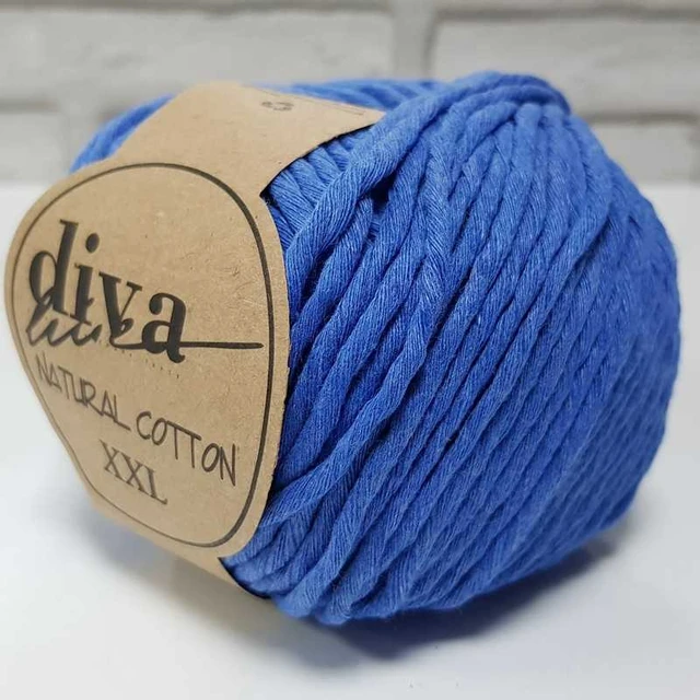 Diva Natural Cotton Yarn, 100% Recycled Cotton Yarn, Diva Yarn