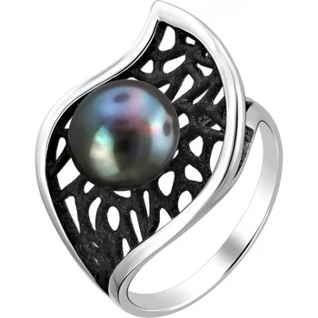 

DeFleur ring with 1 Pearl in silver