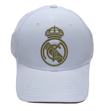 Бланка кепка регулируемая детская Реал Мадрид-белый/золотой