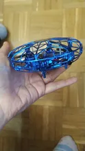 Mini helicóptero RC UFO para niños, Dron de control remoto con sensor de mano, cuadricóptero eléctrico de inducción, juguetes para niños
