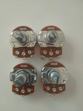 Volume-Tone Potentiometer Pots Split-Shaft 18mm-Guitar Electric-Guitar-Bass A250K/B250K