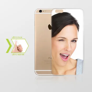 

Personalized iPhone 6 Plus Thin Transparent Silicone Phone Cover