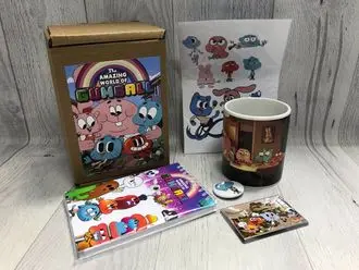 Бокс малый Удивительный мир Гамбола The Amazing World of Gumball №1 товары с нашими