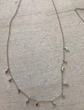 Collares de plata de ley 925 para mujer, cadena de clavícula de estrella, Luna, Rayo, joyería de lujo S925, collares