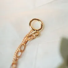 VKME-Conjunto de pulseras de cadena cubana Punk para mujer, brazaletes con abalorios de Color dorado grueso, estilo bohemio, Miami, 4 Uds.