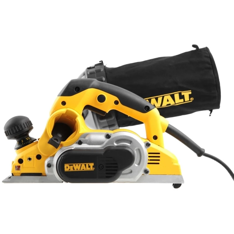 Рубанок электрический DeWalt D26500K (Мощность 1050 Вт, ширина обработки 82 мм, глубина до 4 мм, кейс)