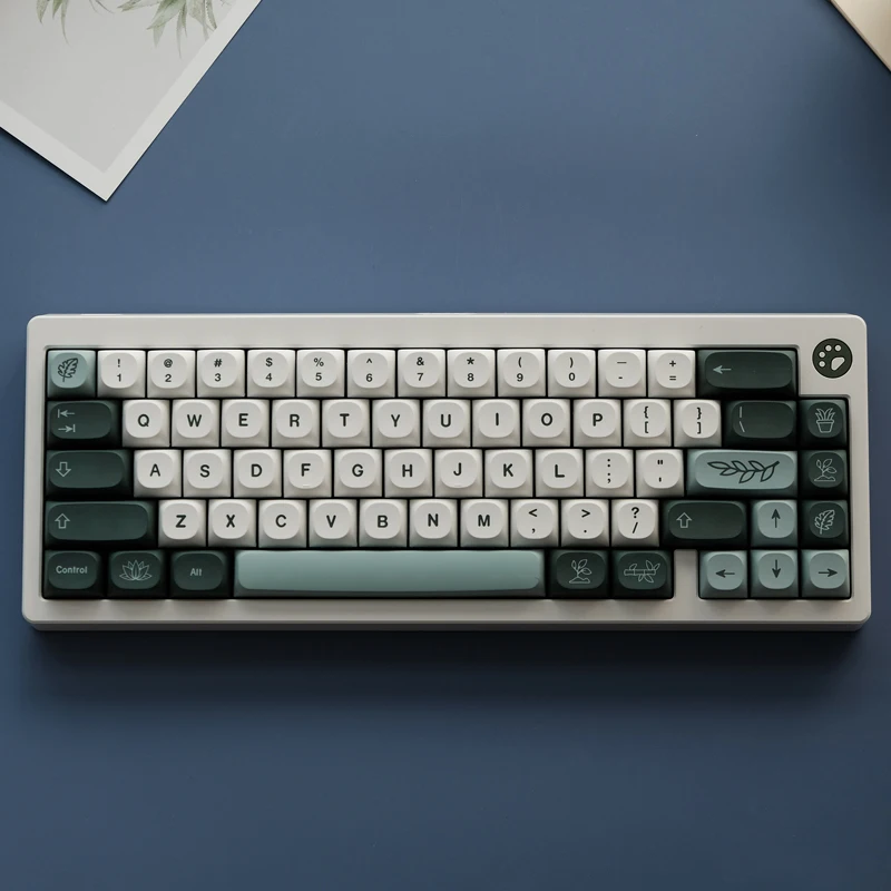 140 chaves gmk botânico keycaps ma perfil