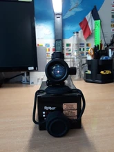 1x40 punto rojo alcance táctico Rifle verde rojo punto colimador punto con 11mm/20mm montaje carril Airsoft aire de caza