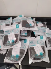 Mascarillas negras ffp295 para adultos, 5 capas, fpp2, certificado CE, ffp2reutilizable, ffp3, 5-100 Uds.