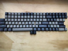 PBT Keycap Keyboard-Key-Cap Mx-Switches Cherry-Profile Gray Dolch Double-Shot Black Blue