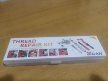 XCAN-Kit de herramientas de reparación de hilo, 25 uds., M3/M4/M5/M6/M7/M8/M10/M12/14 para restaurar hilos dañados, llave inglesa, Kit de brocas