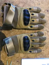 Guantes de motocicleta transpirables Unisex, de dedo completo, de carreras al aire libre, de moda, protectores para Motocross, 1 par