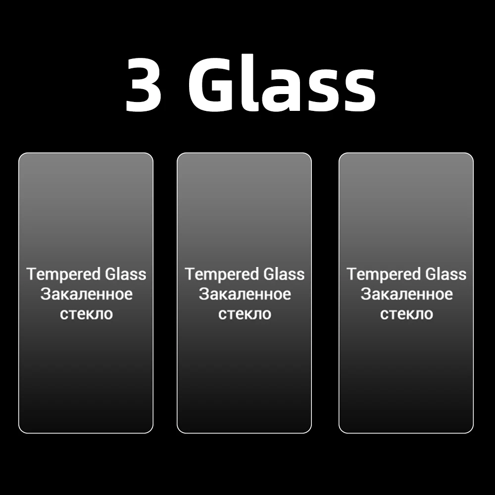 Screen Protector for Xiaomi Redmi Note 10 Pro Glass 8 Protective Glass 9 for Redmi Note 9 Pro Glass Note 8 9s for Redmi 10 9t 9c phone glass protector Screen Protectors