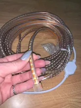 Led-Strip-Light Dimmer-Decor Rope-Lamp 2835 Smd Flexible Outdoor High-Brightness Waterproof