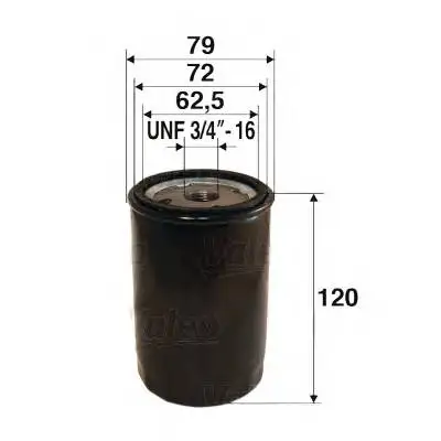 Фильтр масляный Audi, VW 1.6-2.8 91 VW AUDI SKODA SEAT(VAG) 06A