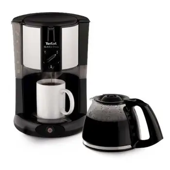 

Tefal Subito Mug Filter Coffee Machine / Filter Coffee / Coffee Machine / 1.25L Big Coffee Machine/ Anti-dip