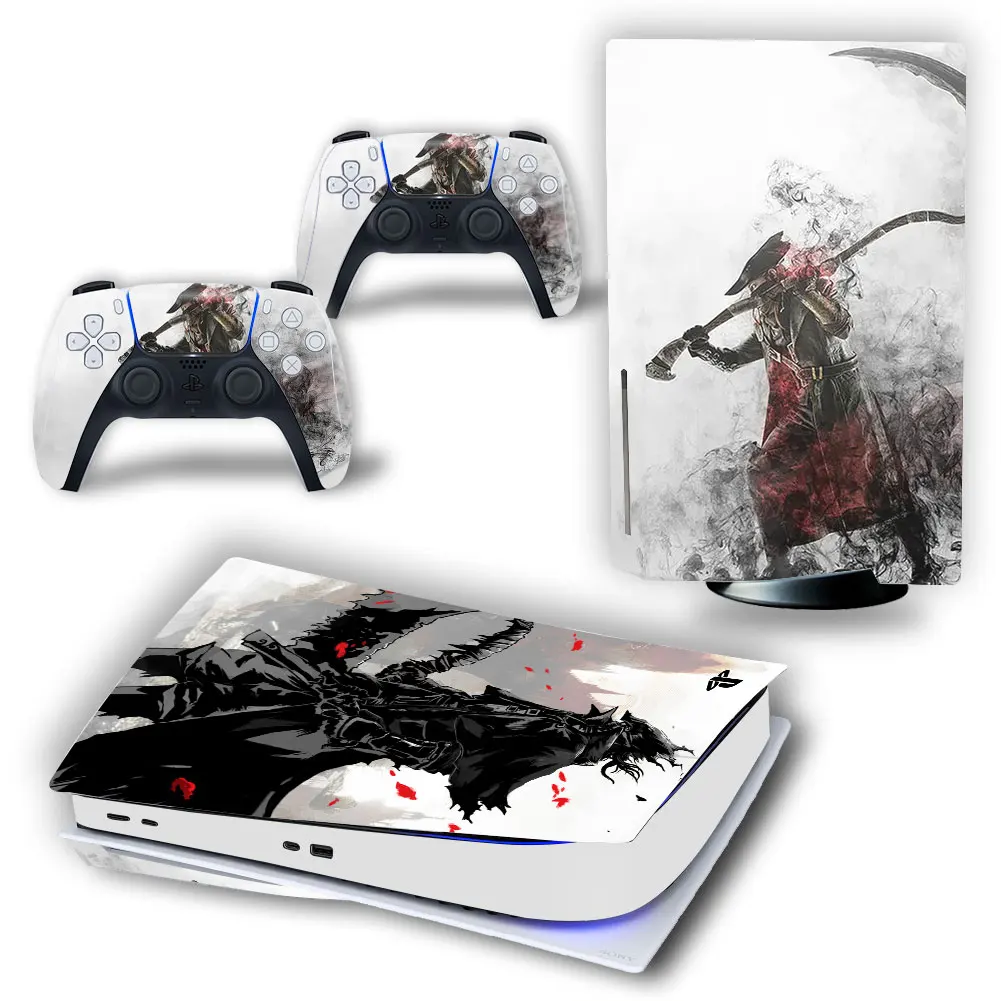 Bloodborne Ps5 Standard Disc Edition Skin Sticker Decalcomania Cover Per Console Ps5 E 2 Controller Ps5 Skin Sticker #3988