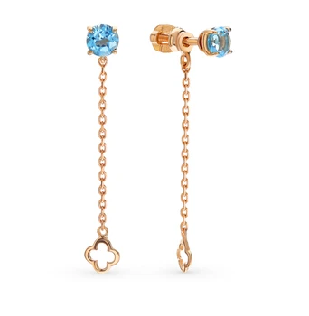 

Sunlight gold topaz earrings