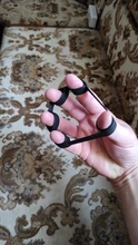 Pinza de mano de silicona expansor de dedo, ejercitador de fuerza de muñeca, bandas de resistencia del deportista para Fitness