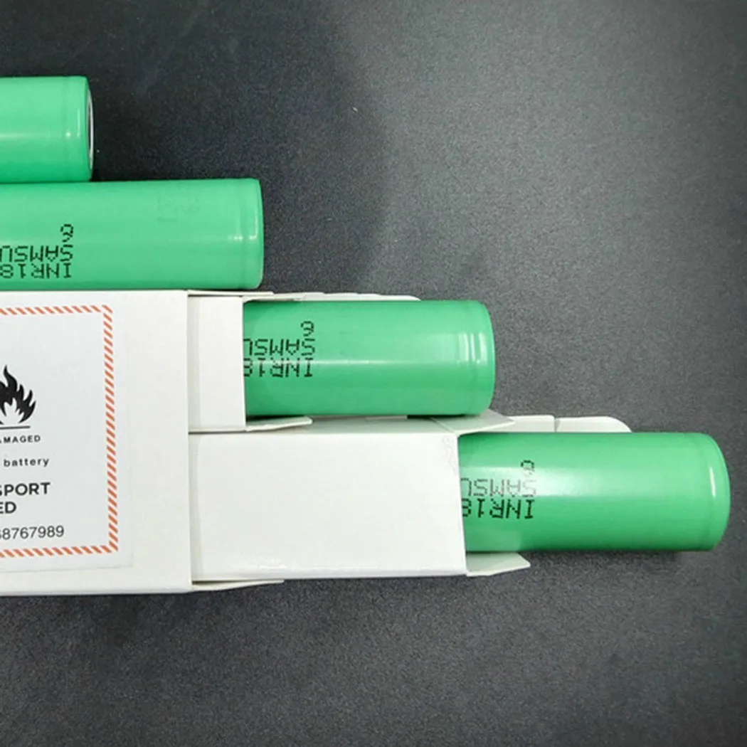 2500 mAh 25R lithium battery 2 batteries included rechargeable