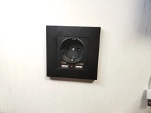Eu-Power-Socket-Socket Pc-Panel Wall SRAN 250V Smart Dual Home-16a with USB for 5V 2A