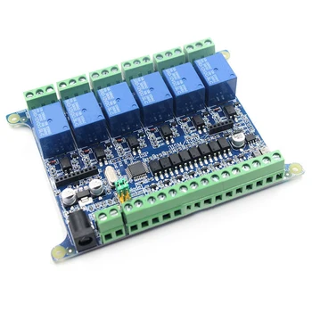 

Taidacent 6 Way 8 Inputs WIFI 2.4G Wireless Communication RS485 Relay Controller RF Sensing Relay MODBUS RTU RS485 Relay Module