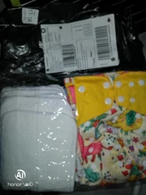 [Simfamily] 6 uds pañal + 6 uds insertar pañal de tela lavable cubierta de pañal ajustable reutilizable de tela pañales disponibles cubierta de pañal