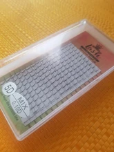 MASSCAKU-extensiones de pestañas prefabricadas, 16 líneas, volumen ruso, 2d/3d/4d/5d/6d, Tallo largo