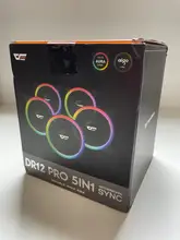Computer Cooler 120mm-Fan Rgb Fans Pc-Case Darkflash DR12 Aura Sync Adjust 3P-5V Fan Rgb