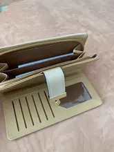 Cartera larga para mujer, bolso dorado con hojas ahuecadas, monedero, tarjetero, 2019