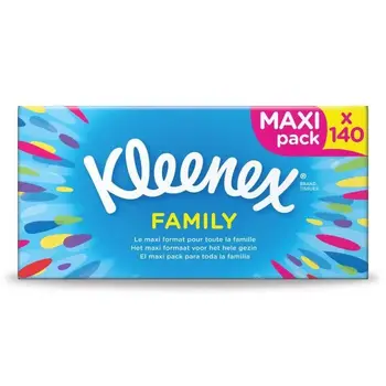 

KLEENEX Pack of 140 tissue family-Maxi pack