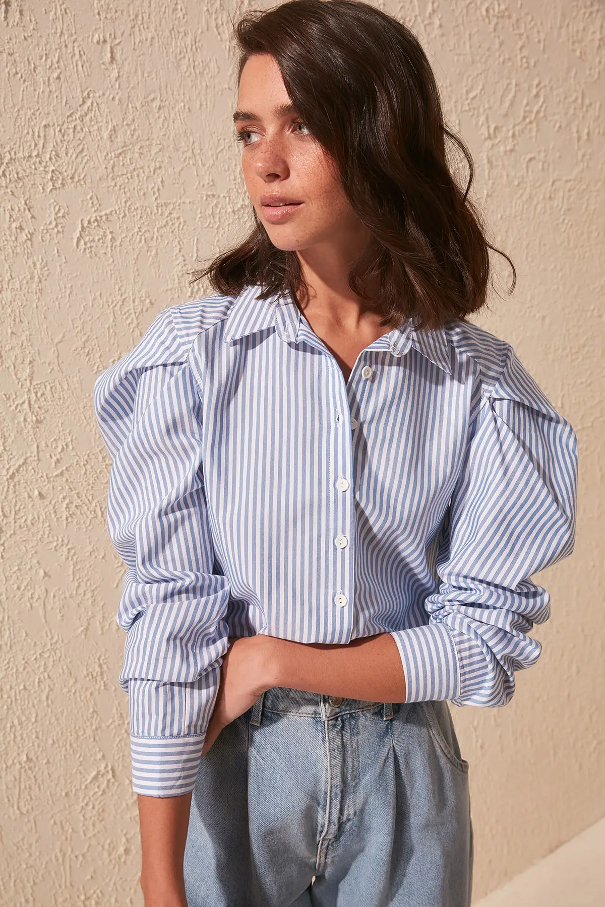 Рубашка в полоску TWOSS20GO0062| |