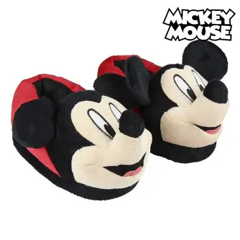 

House Slippers 3d Mickey Mouse Red