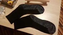 Calcetines térmicos de invierno de 35 grados, fibras aluminizadas, gruesos, únicos, cómodos, para mantener el pie caliente, 1 par